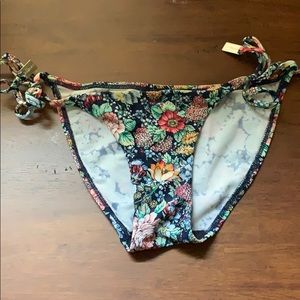 Zimmermann Floral Print Triangle Swimsuit Bottoms